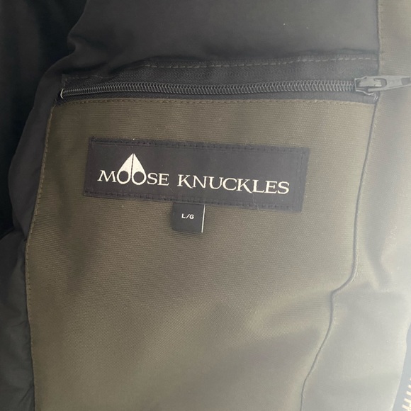 Moose Knuckle Parka - Army (Large) - Picture 11 of 13